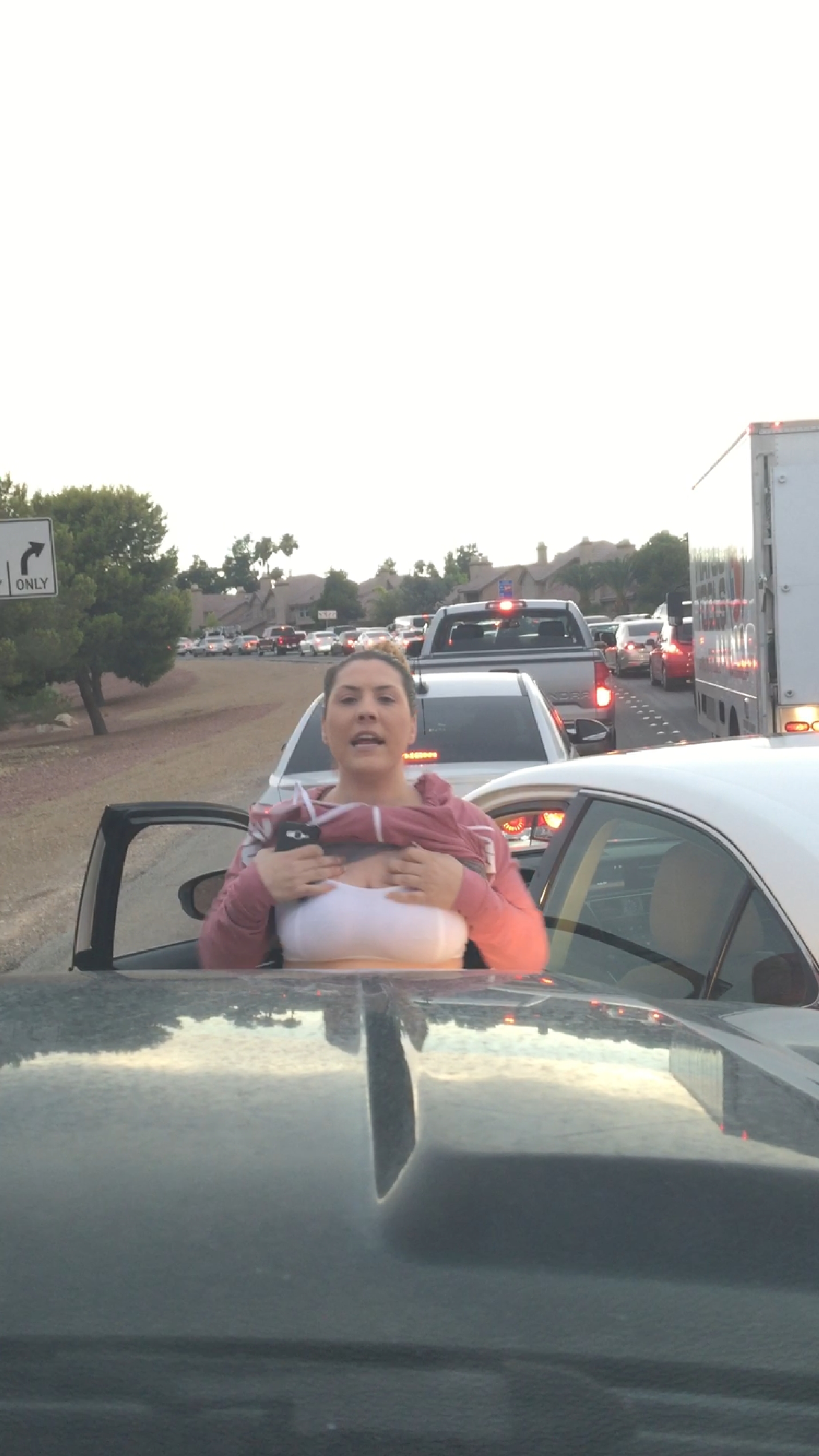 dave gr add Wife Flashing Truck Drivers photo