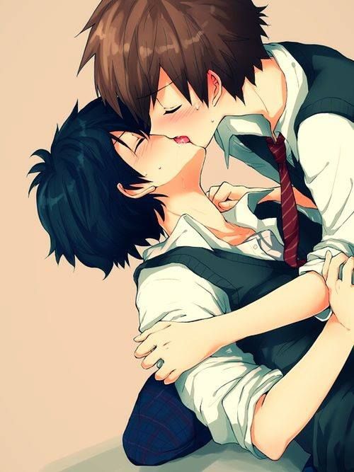 ali nagy add Anime Guys Kissing photo