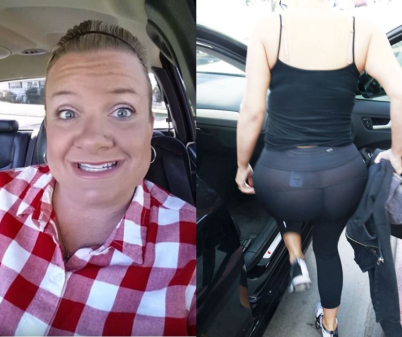alexia andreou add See Through Leggings In Public photo