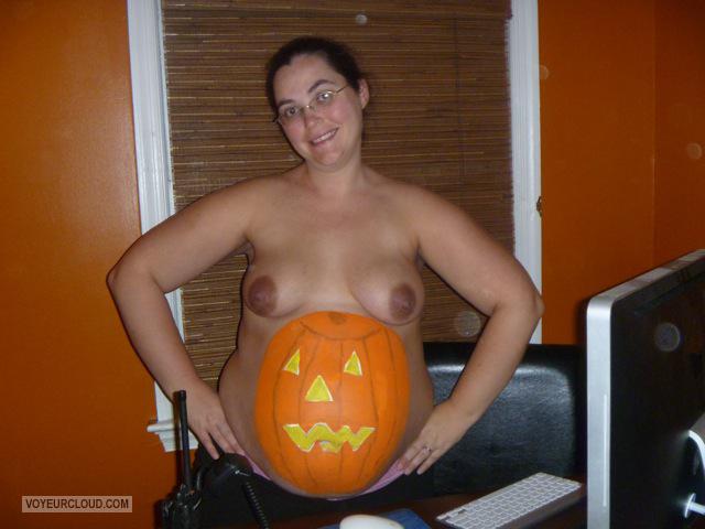 clarissa goff add Halloween Tit Flash photo