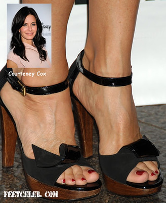 don randolph add Courteney Cox Feet photo