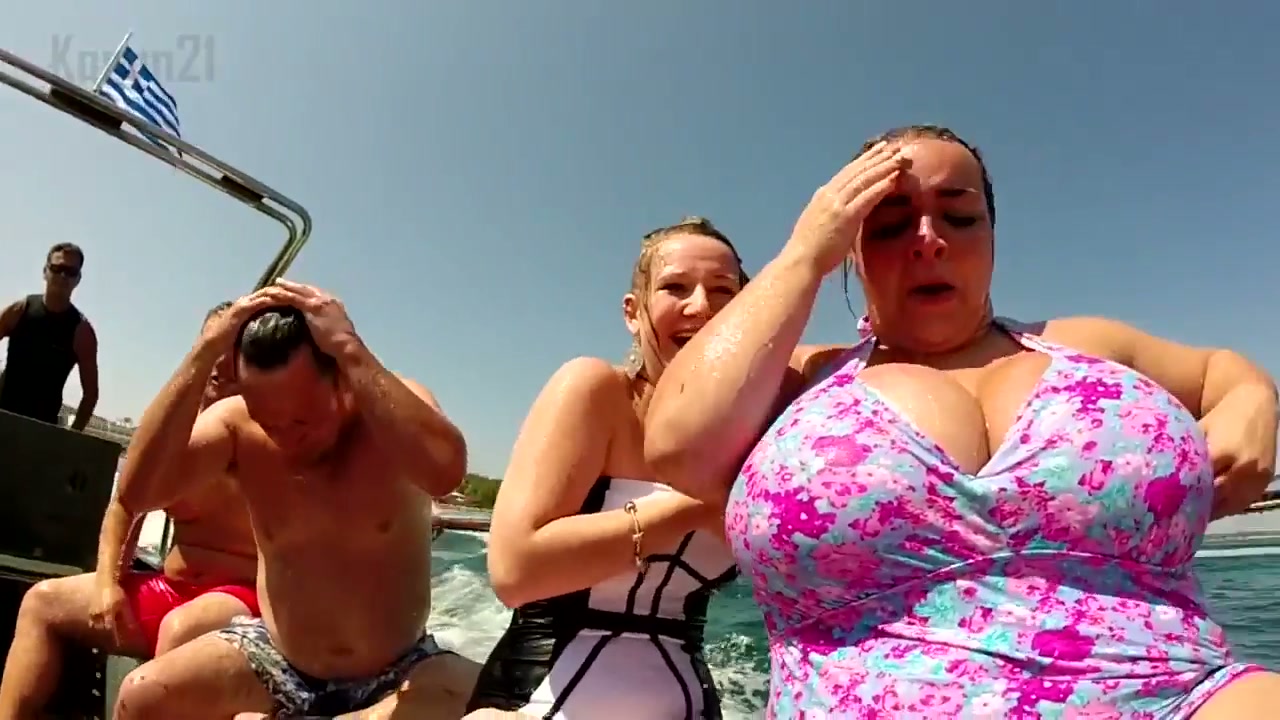 christine iskandar add Huge Tits On A Boat photo