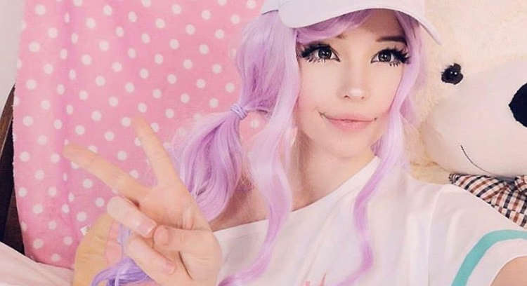 asif m gill add Belle Delphine Lwaks photo