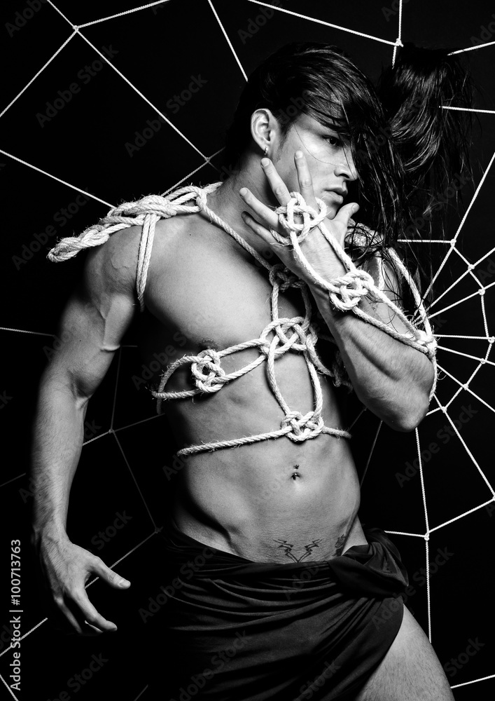 anthony suryajaya add Guy Bondage photo