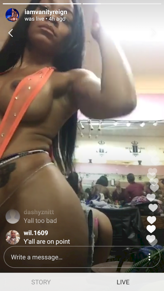 brittany ellett add Ig Live Nipslip photo