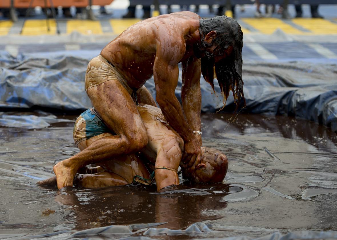 donald corbitt add Mud Wrestling Porn photo