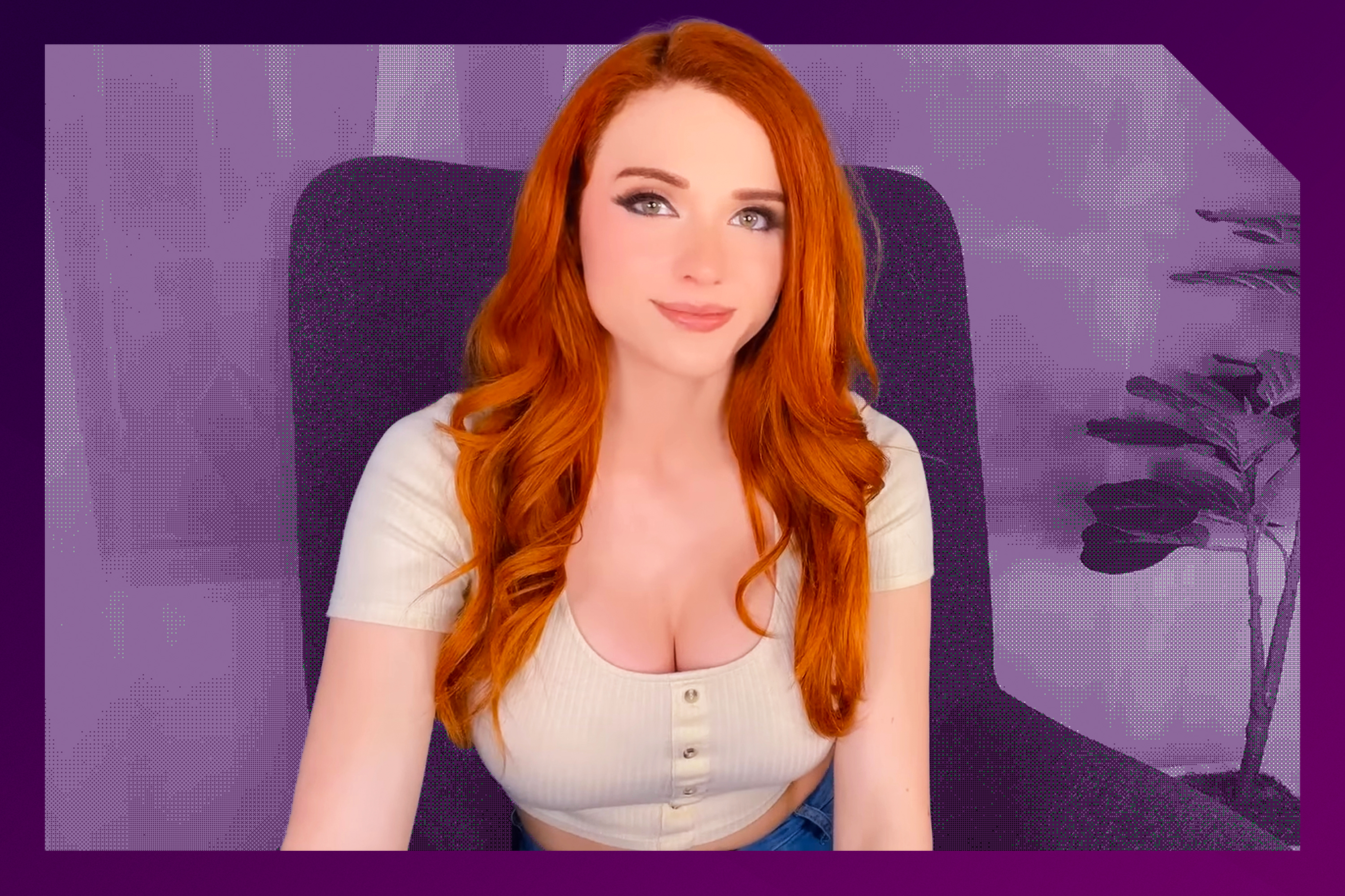 charlotte sparks add Amouranth Onlyfan photo
