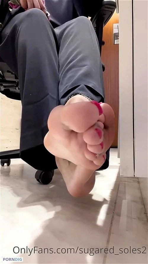 ashley packett add Office Foot Porn photo