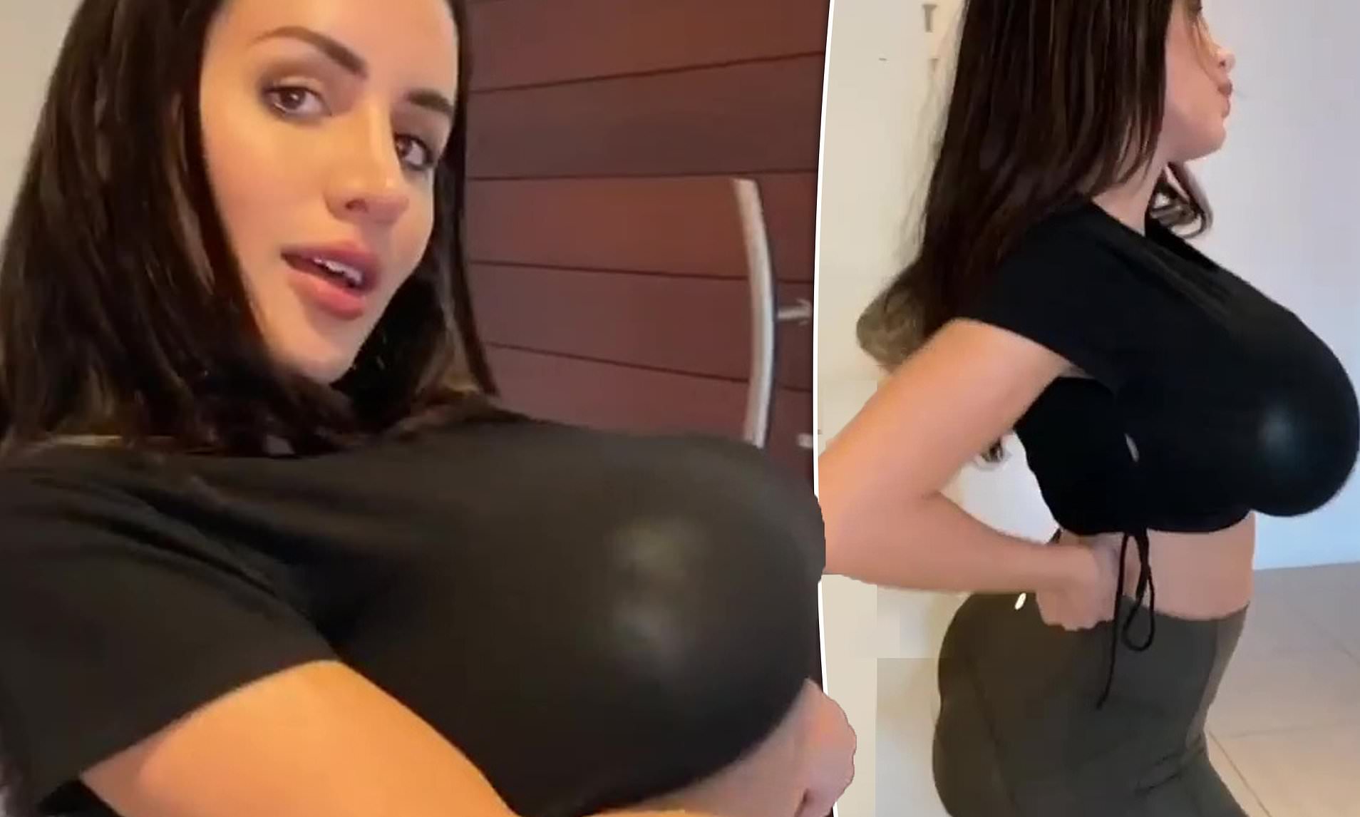 cleve newmoney add Giant Titties Bouncing photo