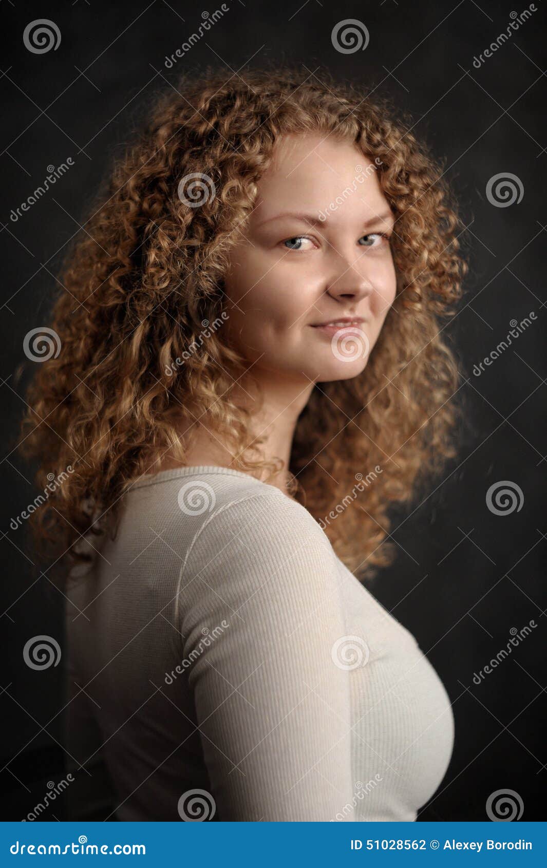 Curly Hair Big Tit 4078