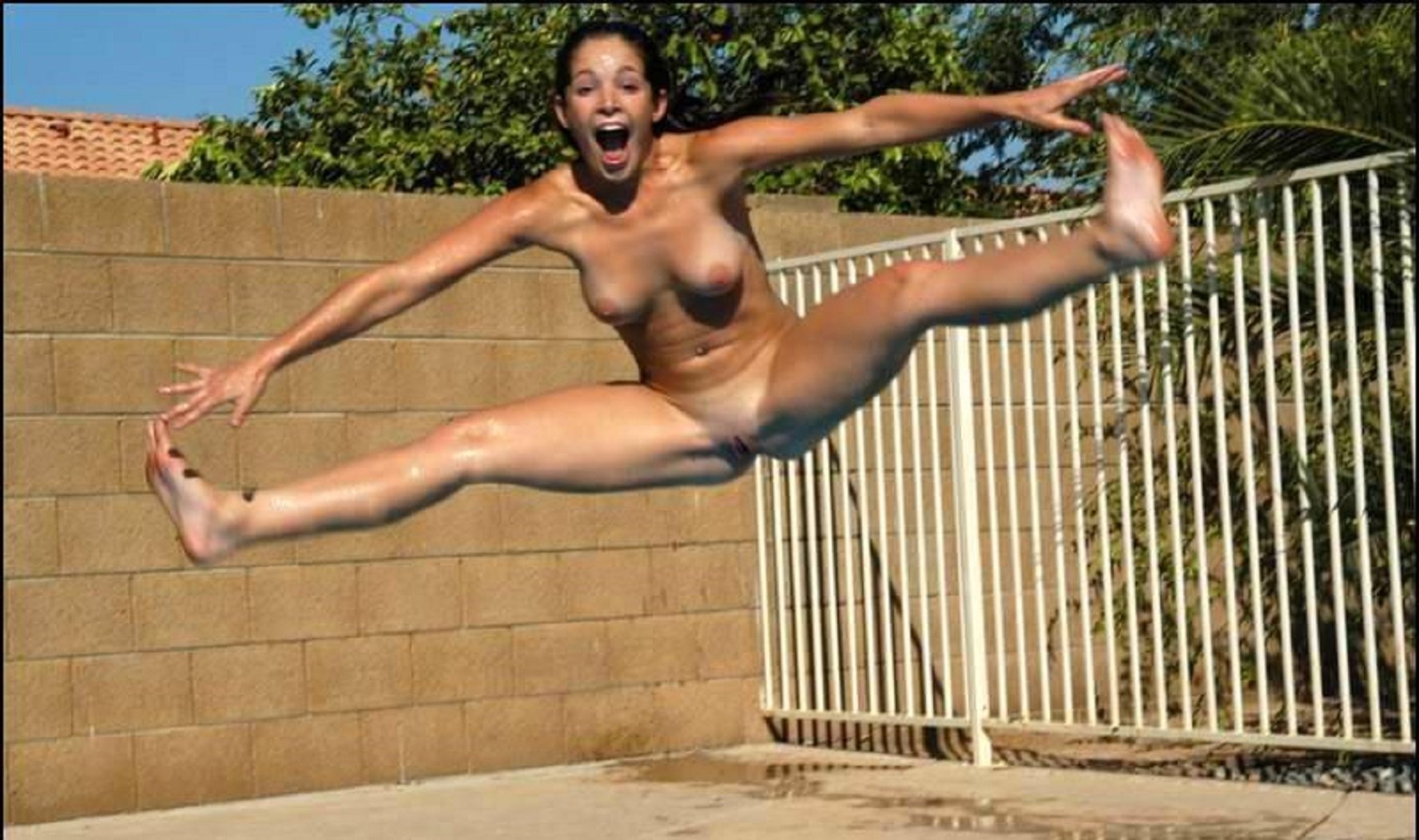 cassie calvert add Nude Jumping photo