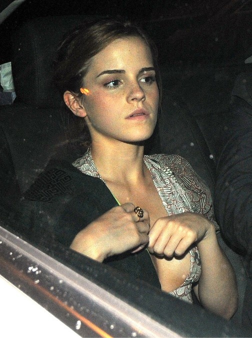 cara ivey add Emma Watson Nips photo