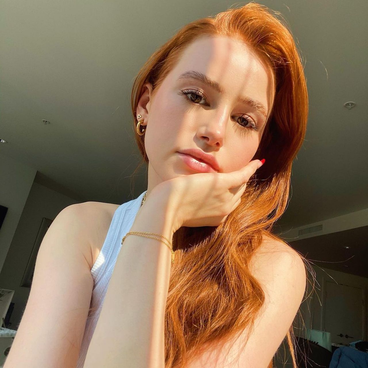 berihu haile add Madelaine Petsch Bikini photo