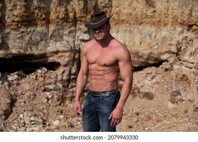 dot ashton add Muscular Cowboy photo