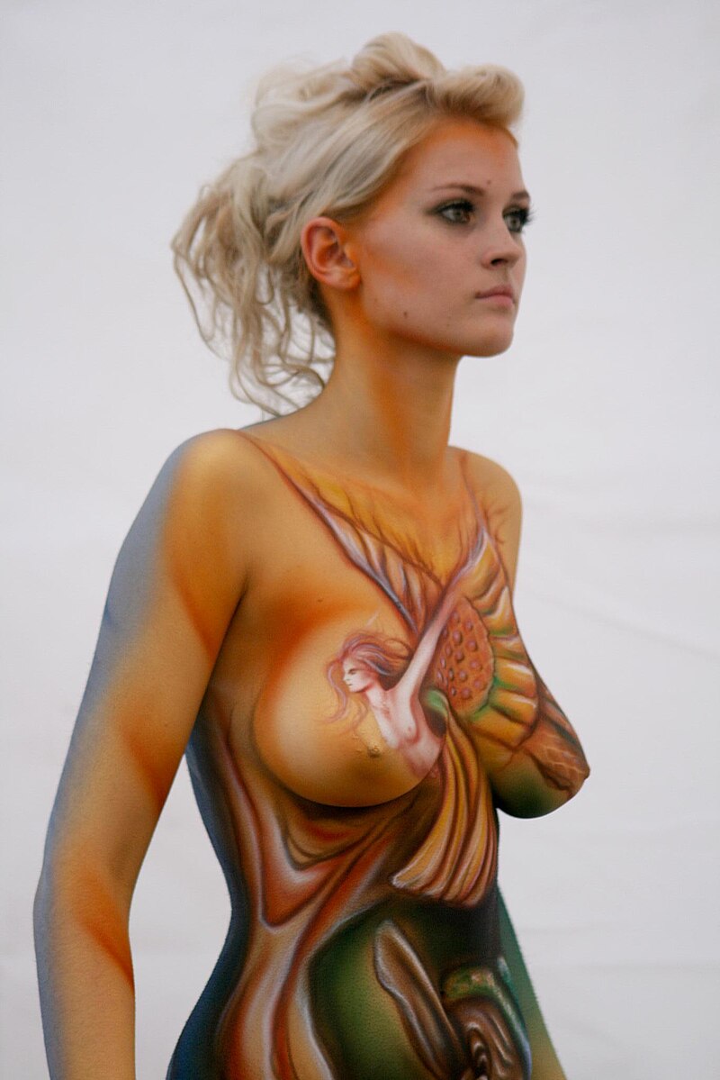 arsen akopyan add Nude Female Bodypaint photo