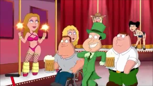 barton black add Family Guy Stripper photo