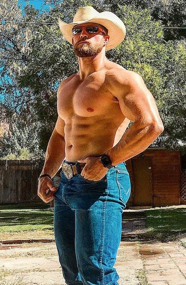 andy schiefelbein add Muscular Cowboy photo