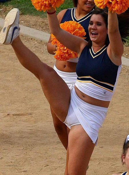 dale barham add Cheerleader Pussyslip photo