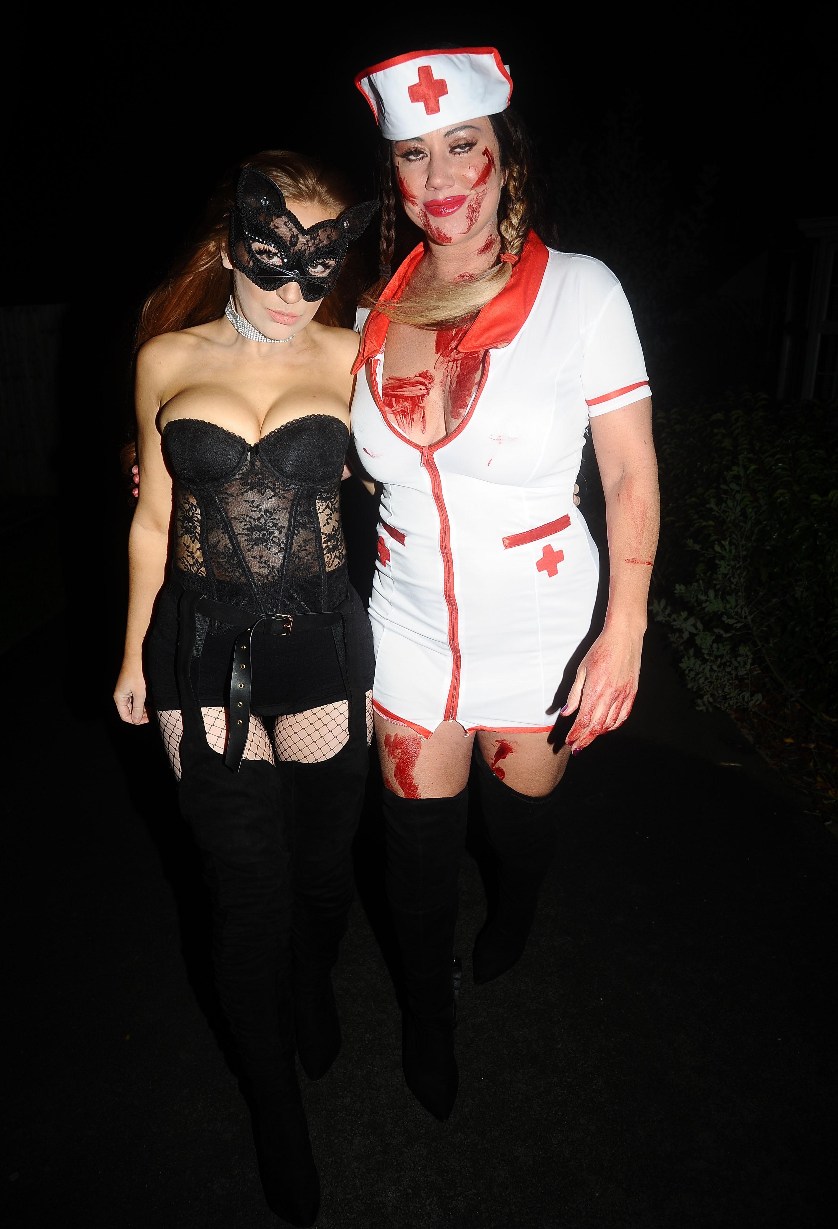 britney marie fossey add Halloween Tit Flash photo