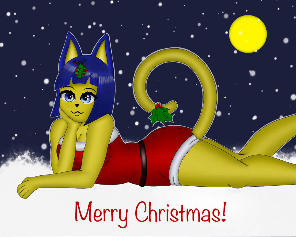 ailyn restituto add Ankha Christmas photo