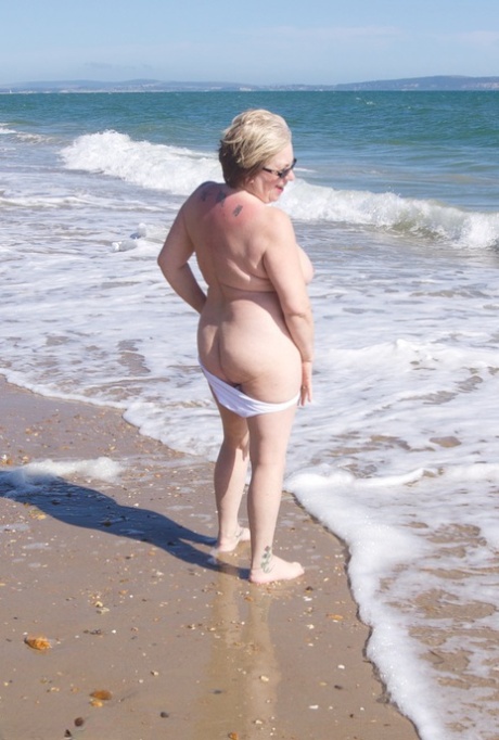 ash weston add Nude Beach Grandma photo