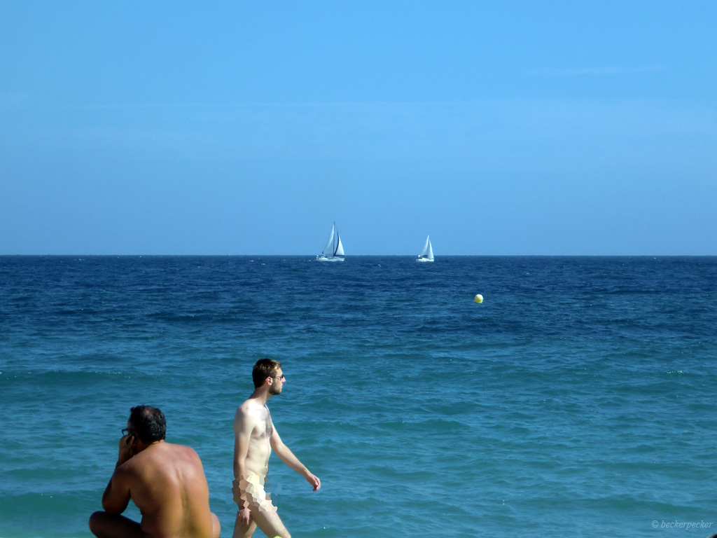 david creagh add Naked Beach Barcelona photo