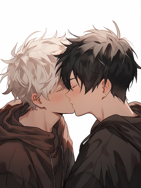 christopher dazo add Anime Guys Kissing photo