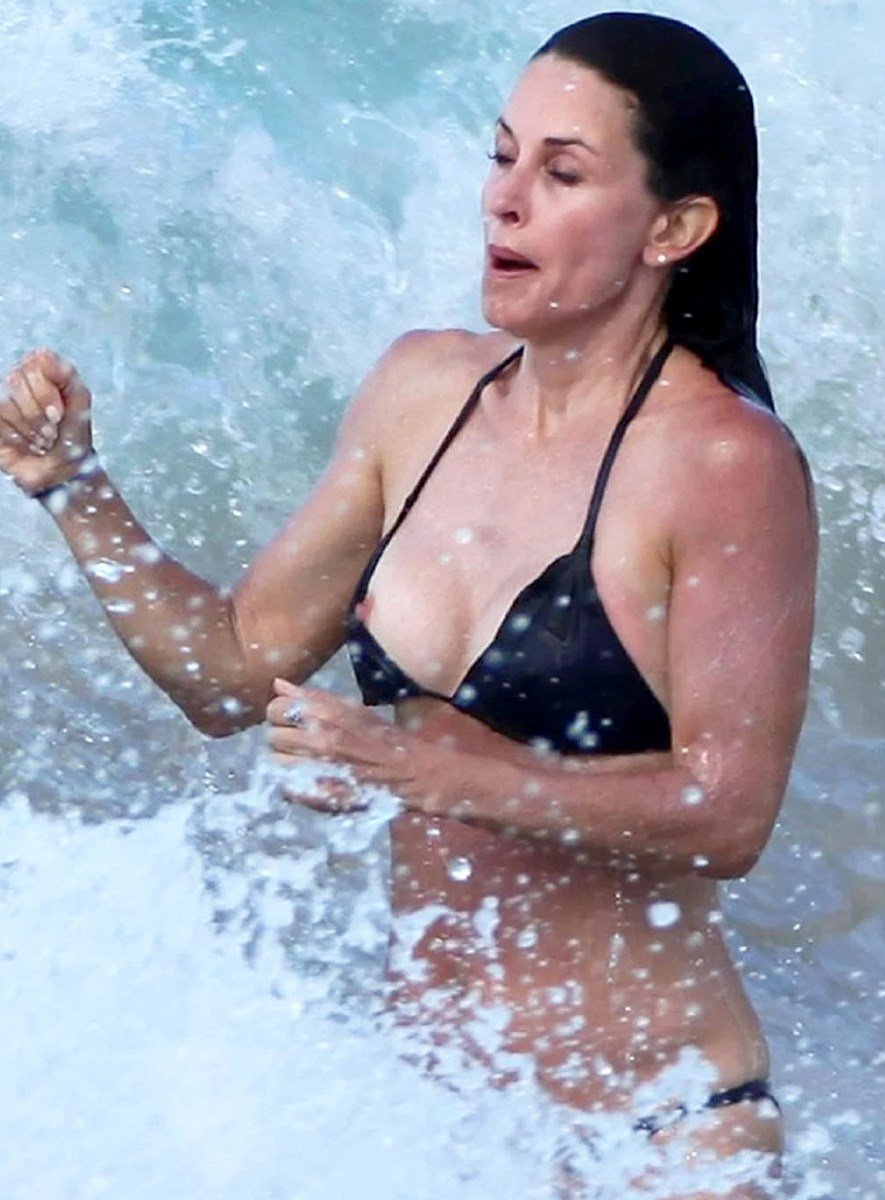 claire bice add Courtney Cox Nip Slip photo