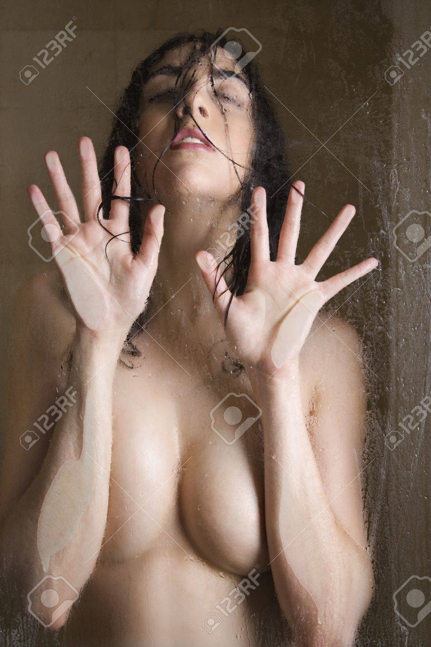 amanda jim add Boobs Pressed Against Glass photo