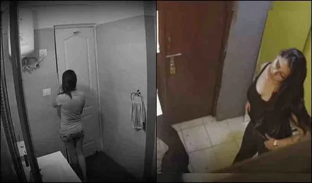 Indian Hidden Camera In Bathroom 21054