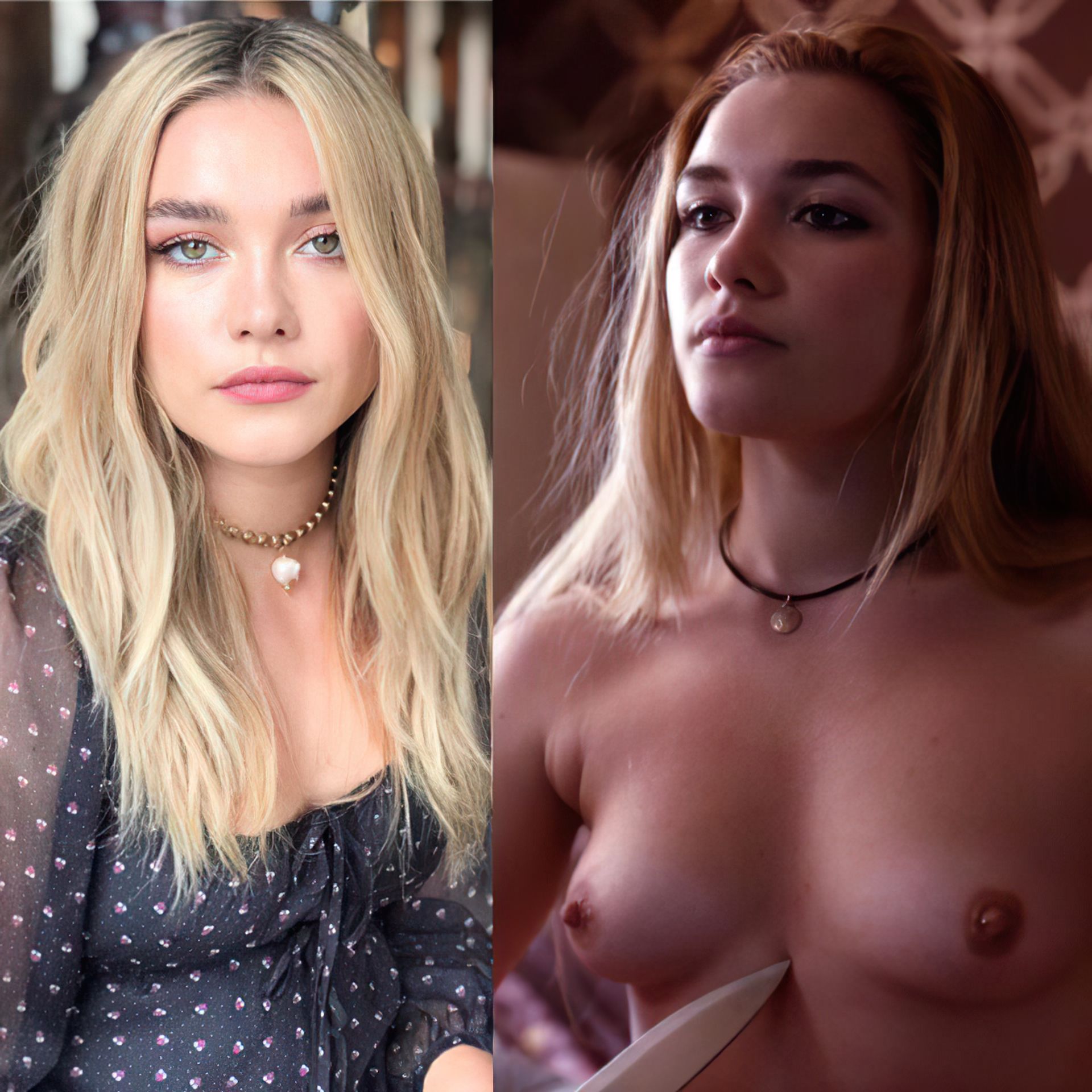 abdiel calderon add Florence Pugh Butt photo