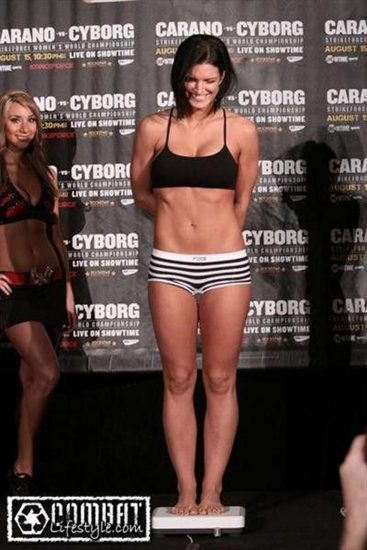 cora calma add Gina Carano Boobs photo