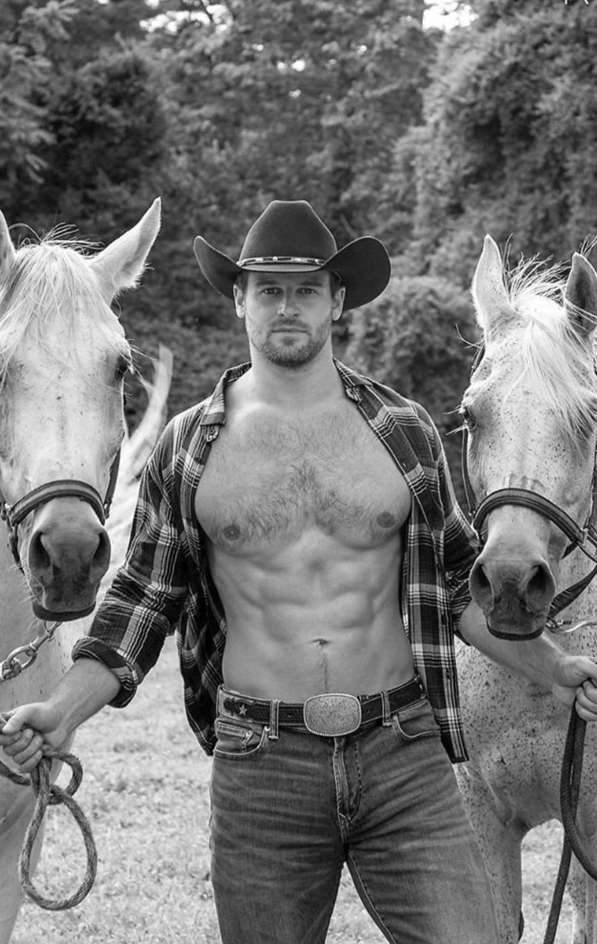 carolyn cousin add Muscular Cowboy photo