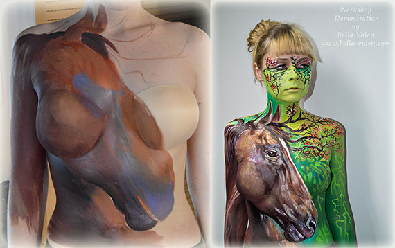 cory schile add Naked Body Artwork photo