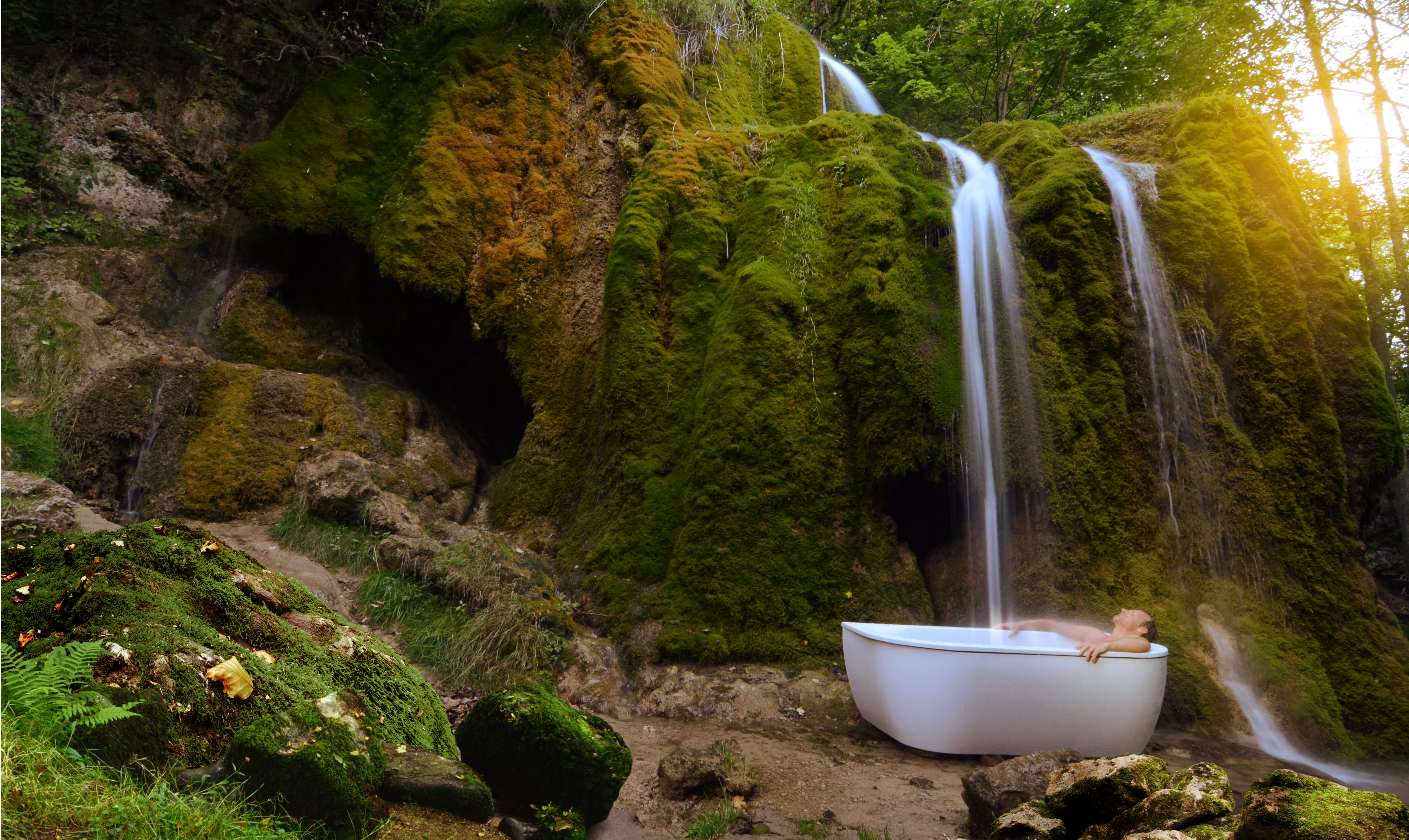 brittany milliron add Nude Outdoor Showering photo