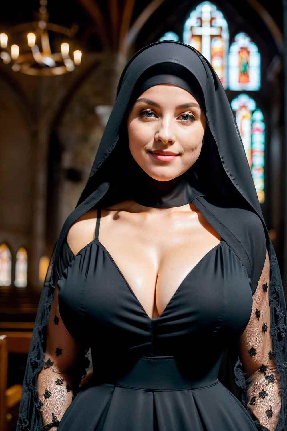 bernadette jansen add Nun With Huge Tits photo