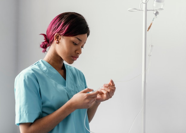 chris bucklin add Nurse Giving Enema photo