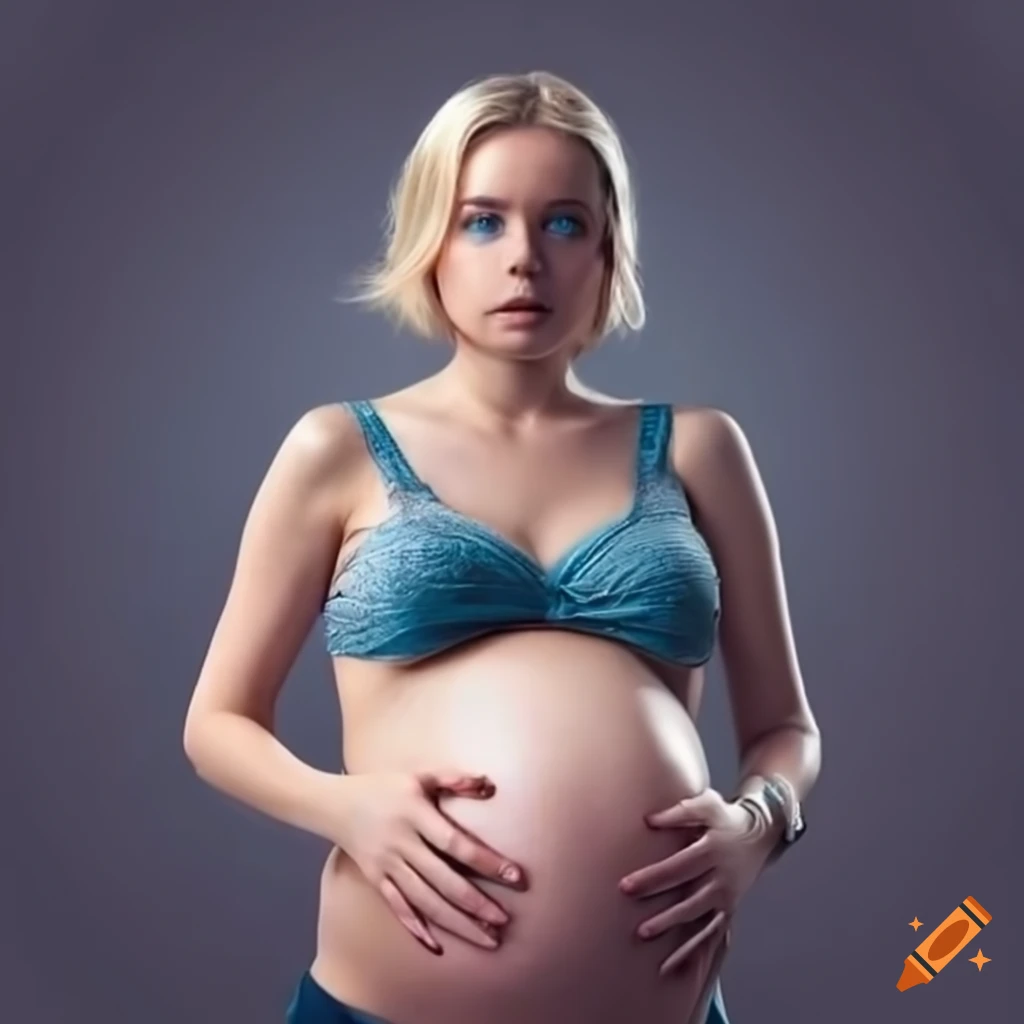 akki lohchab add Pregnant Blonde Woman photo