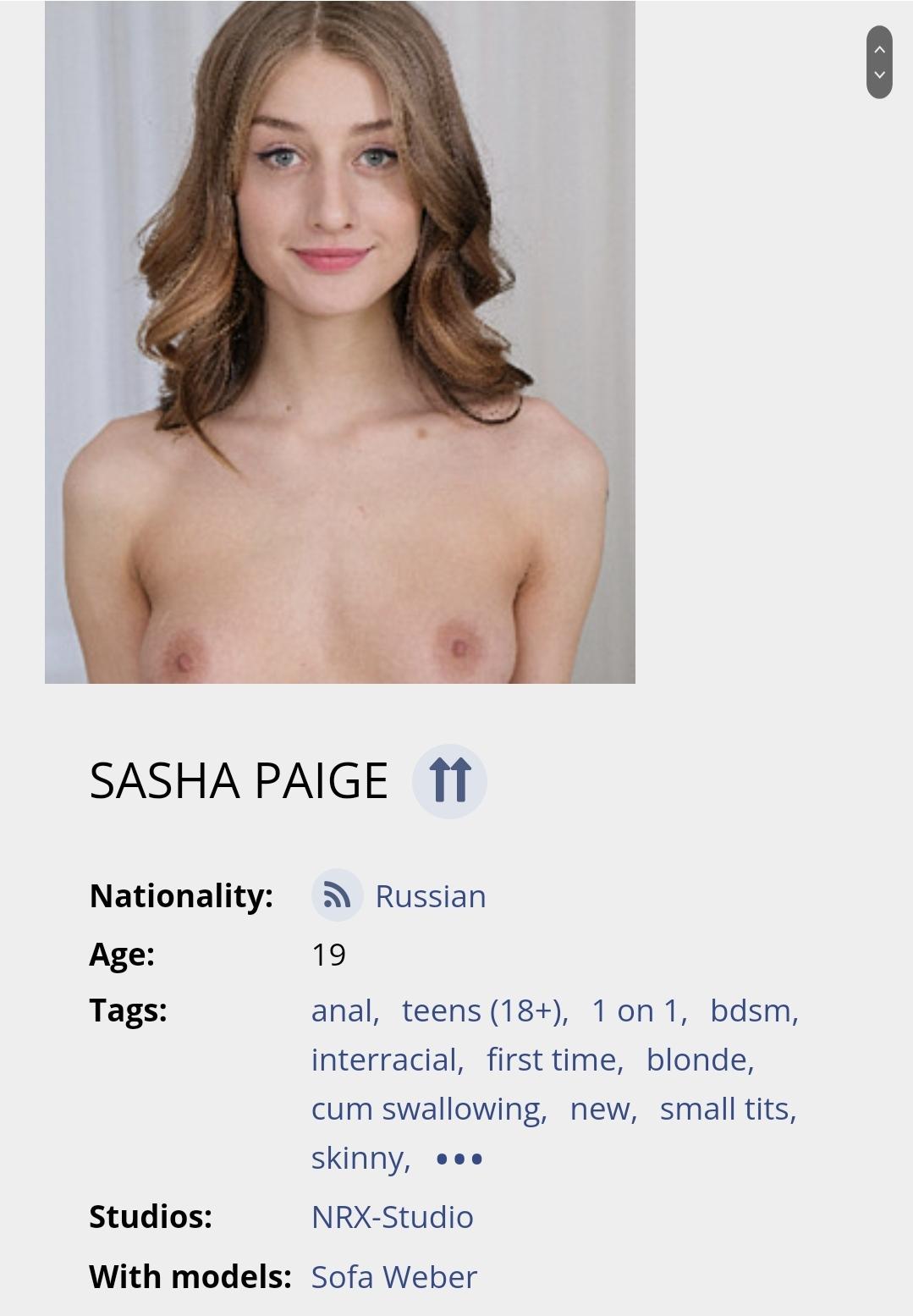 andrew winer add Sasha Paige Anal photo