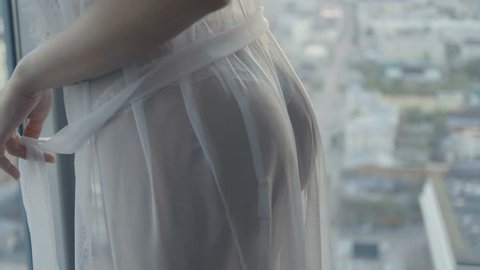 See Through Dress Video 3370