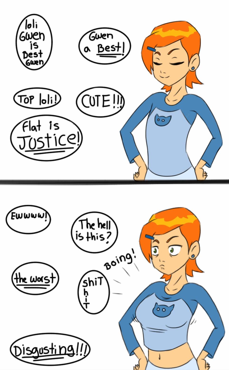 abel marin add Skudbut Ben 10 Gwen photo