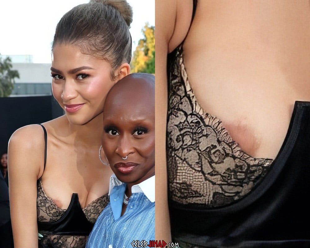 alyssa barnet add Zendaya Nipple Slip photo