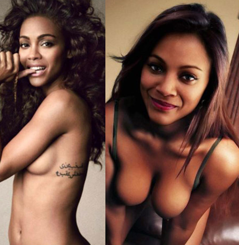 crystal bramlett add Zoe Saldana Nude Pictures photo